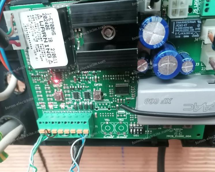 000 led allumee setup carte 1 e700hs