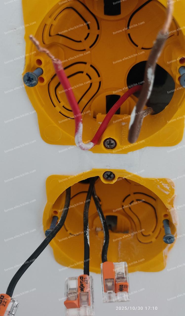 aide branchement double va-et-vient