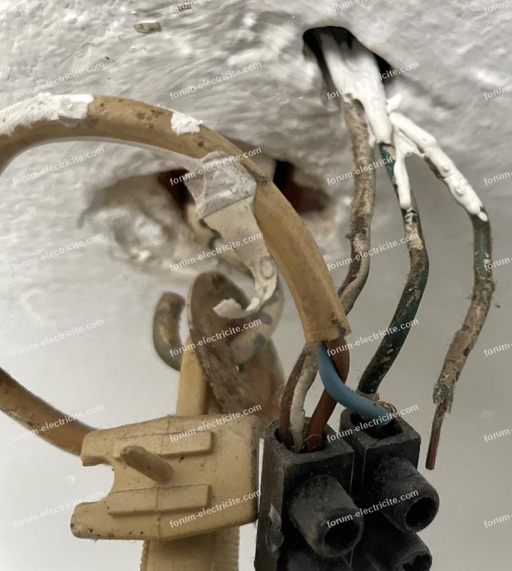 ampoule plafond ne s'allume pas