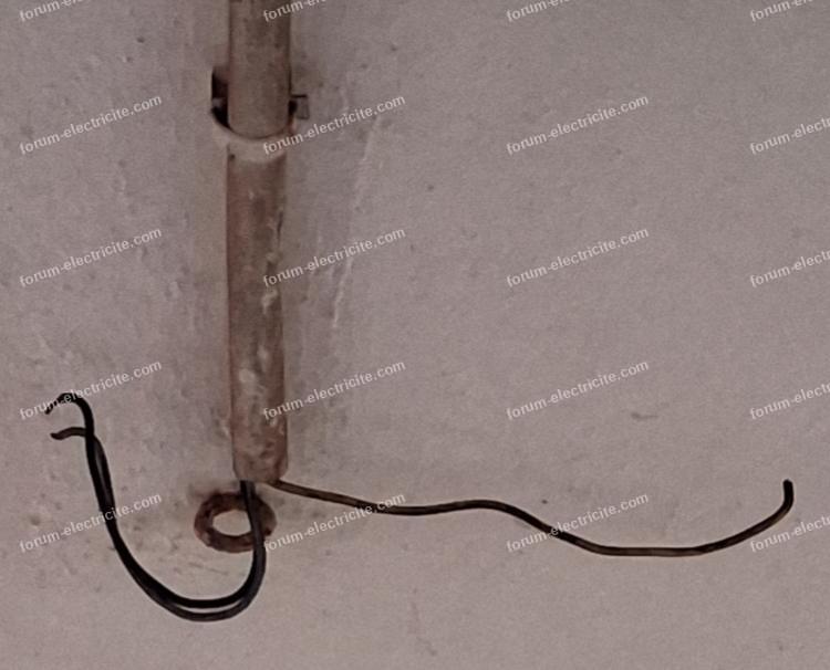 branchement câble de terre ou pas