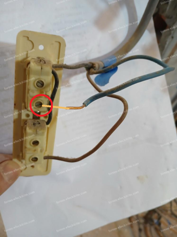 branchement interrupteur double