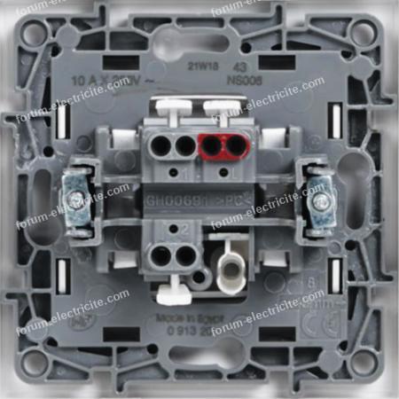 branchement va et vient 4 fils