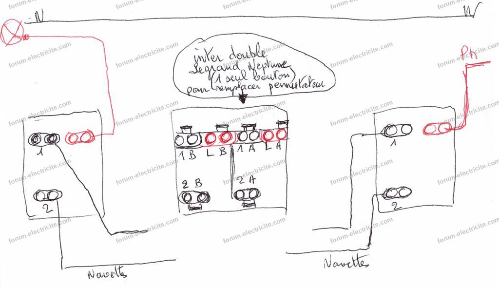 Bricovideo Électricité | Câblage va et vient avec permutateur et