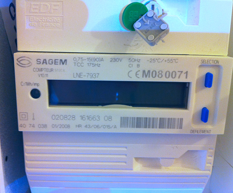 Compteur lectrique Sagem S10C4 N affiche Rien Conseils D pannage 