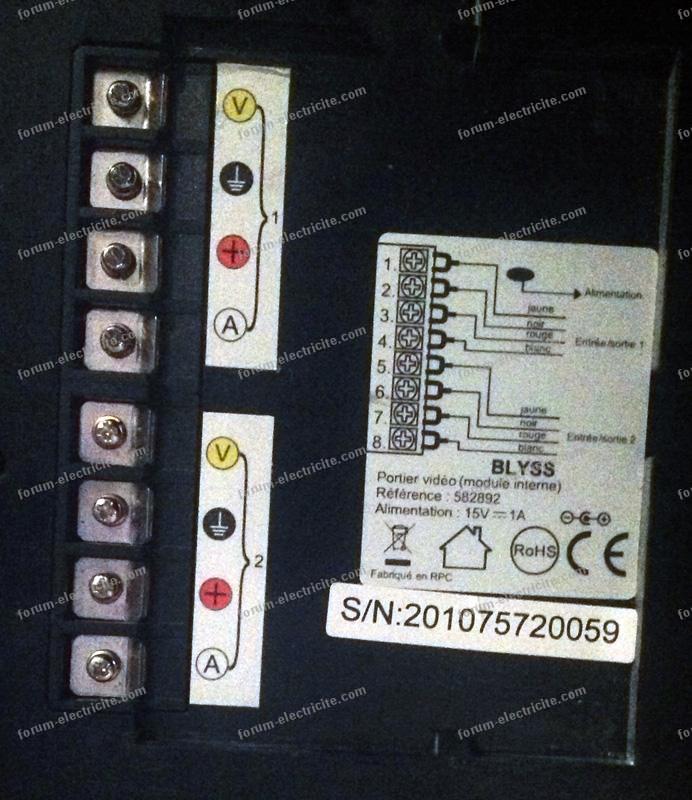 Forum Conseils Électricité - Comment brancher mon interphone ? Je vous