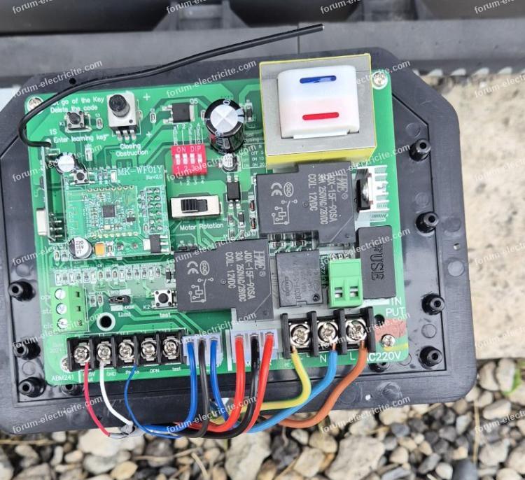 défaut fonctionnement portail coulissant