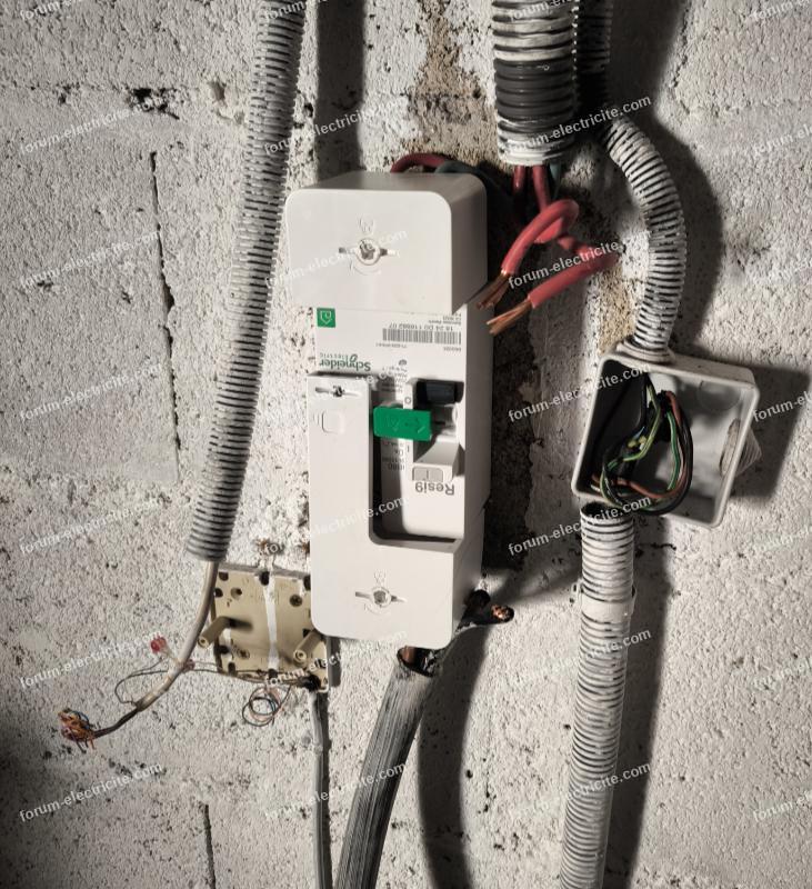 installation disjoncteur de branchement