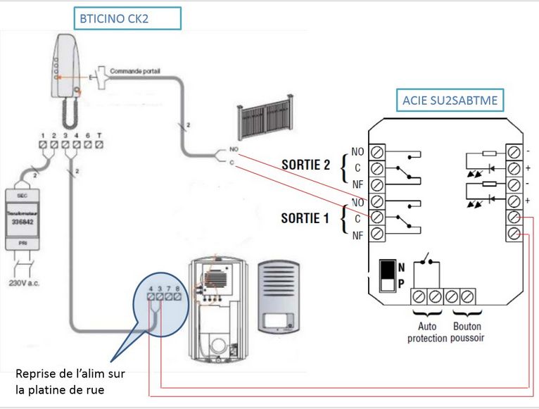 comment monter interphone