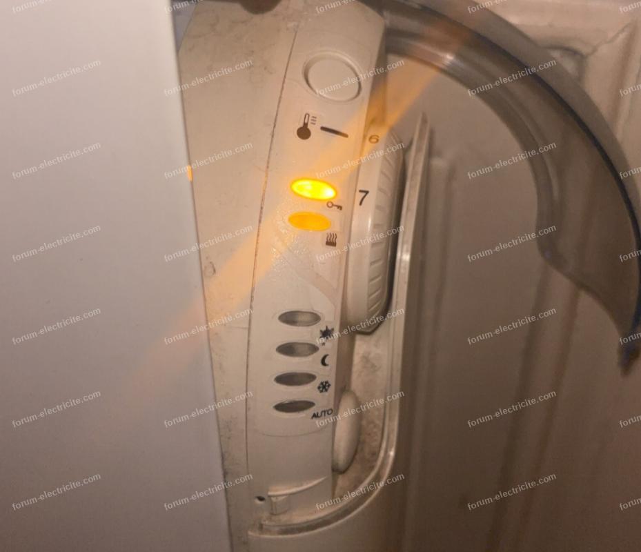 problème chauffage Acova