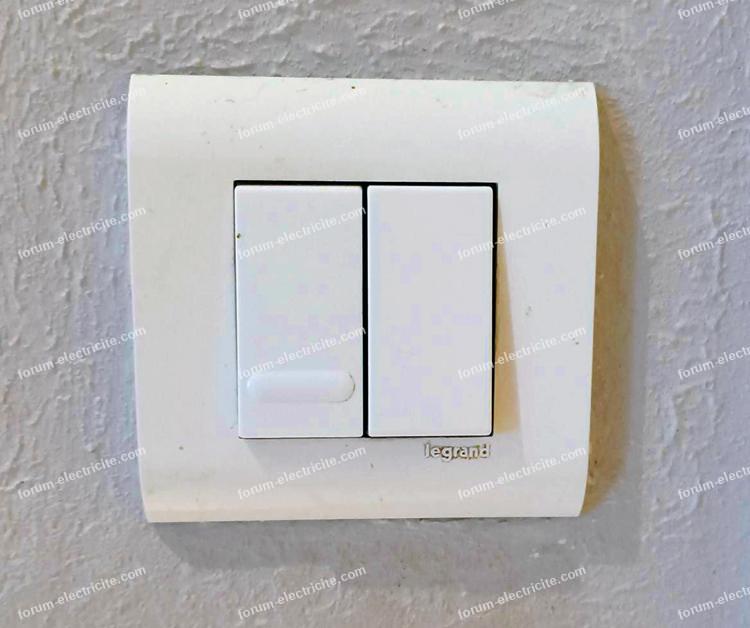 problème interrupteur Legrand
