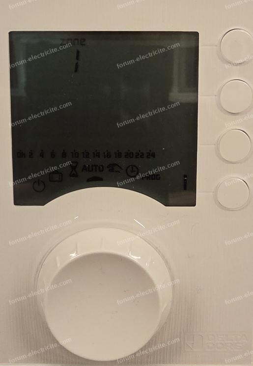 problème programmateur Delta Dore Driver 620