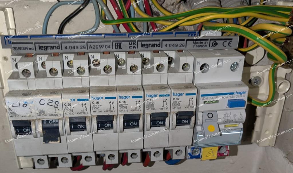 rallonger alimentation tableaux électrique