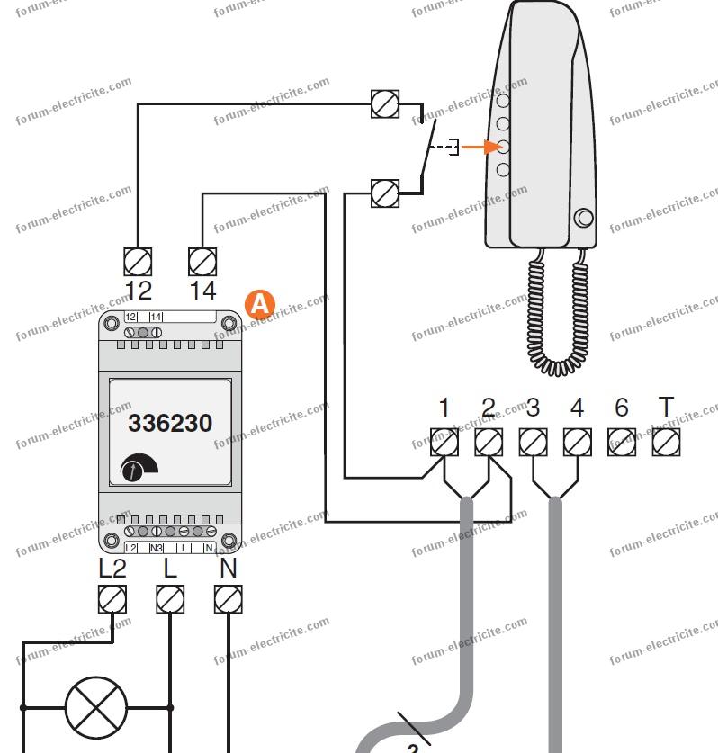 Schema Cablage Interphone Legrand ~ schéma câblage et branchement de