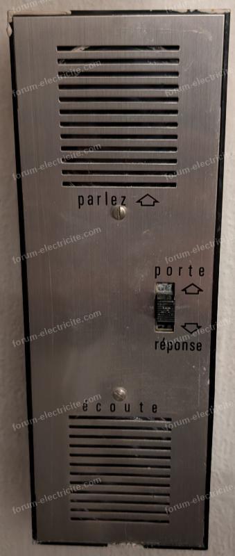 remplacement interphone 5 fils par un 2 fils