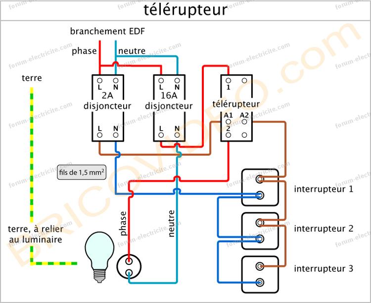 Probleme avec telerupteur