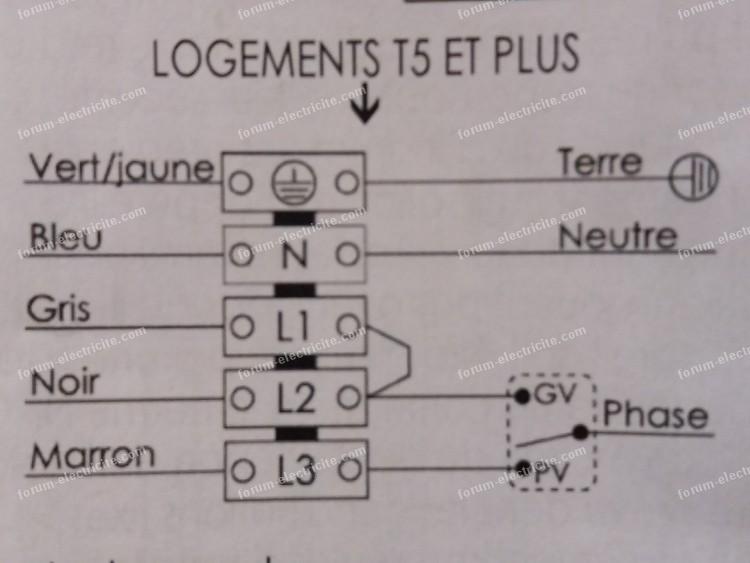 Conseils branchement électrique VMC - Comment brancher L2 et L3, et