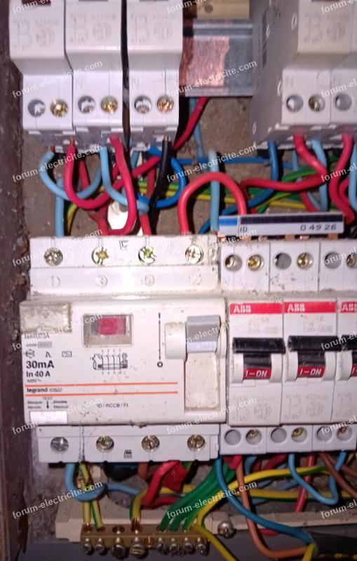 tableau électrique des années 80