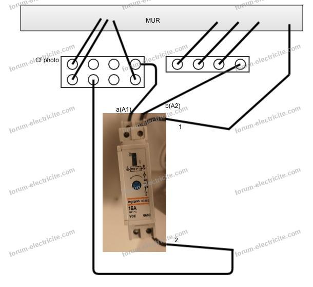 Schema De Cablage Telerupteur Hager ~ schéma câblage et branchement de