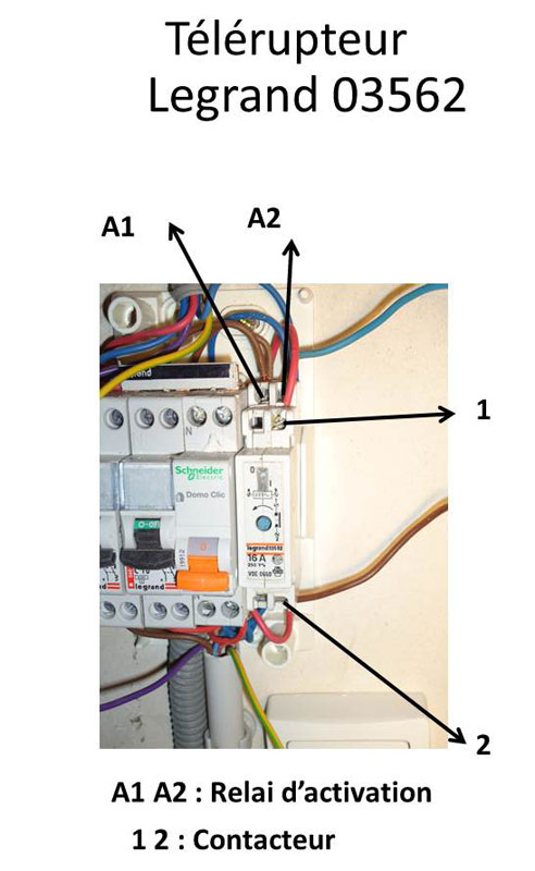 Schema Cablage Telerupteur Legrand 16ax