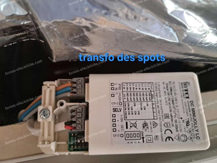 transfo spot